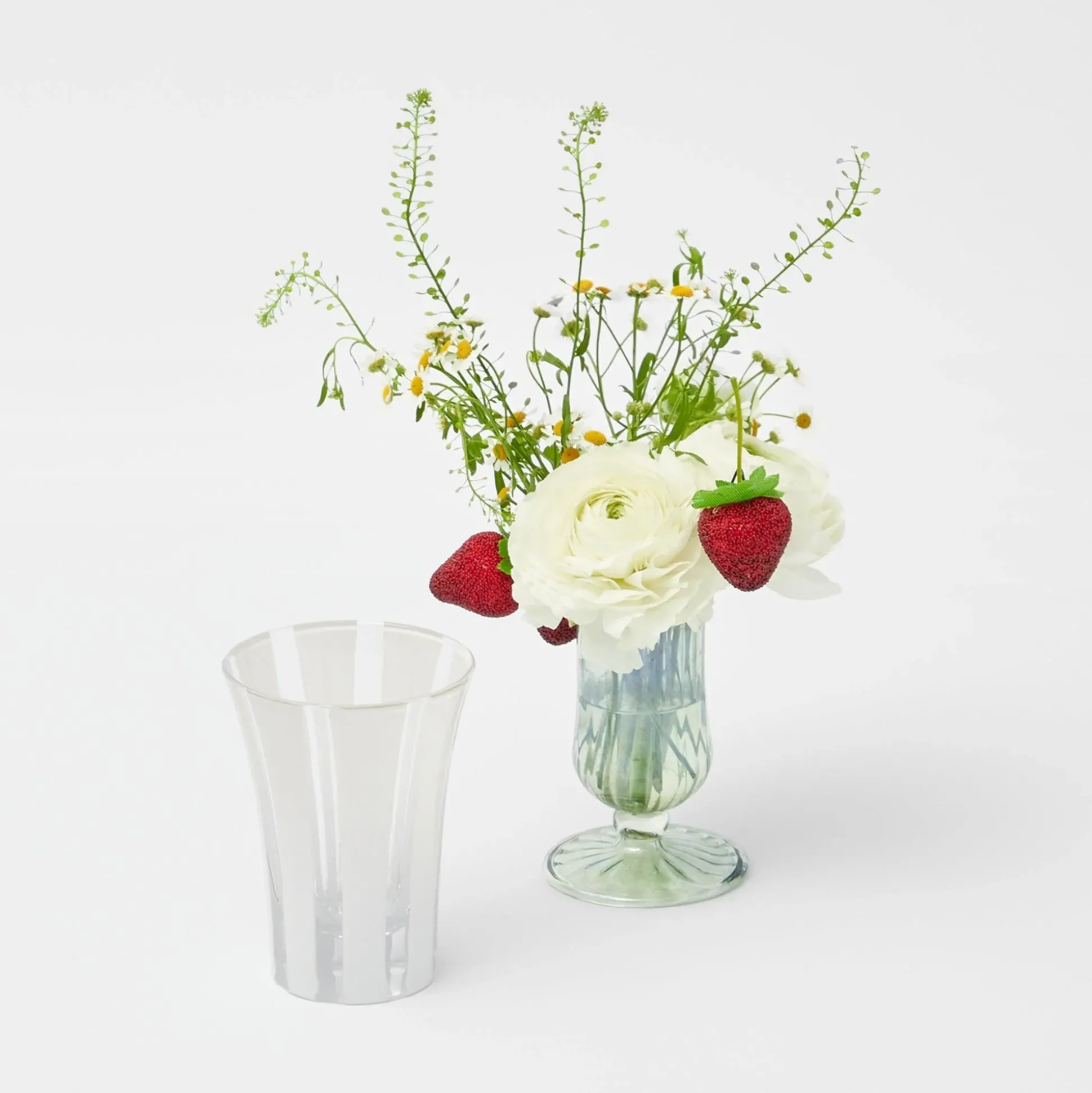 Jubilee Edition Striped Glasses (Set Of 4)