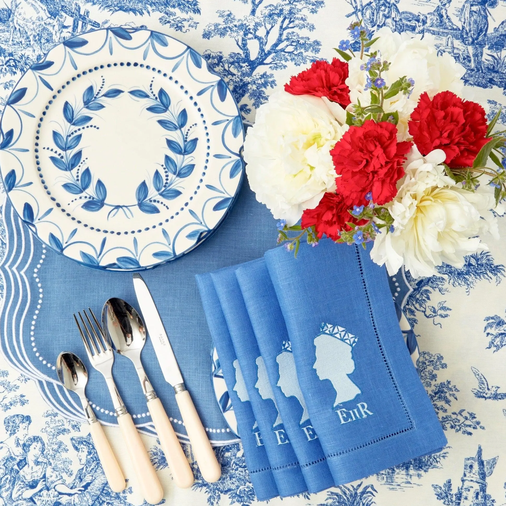 Jubilee Linen Napkins (Set Of 4)