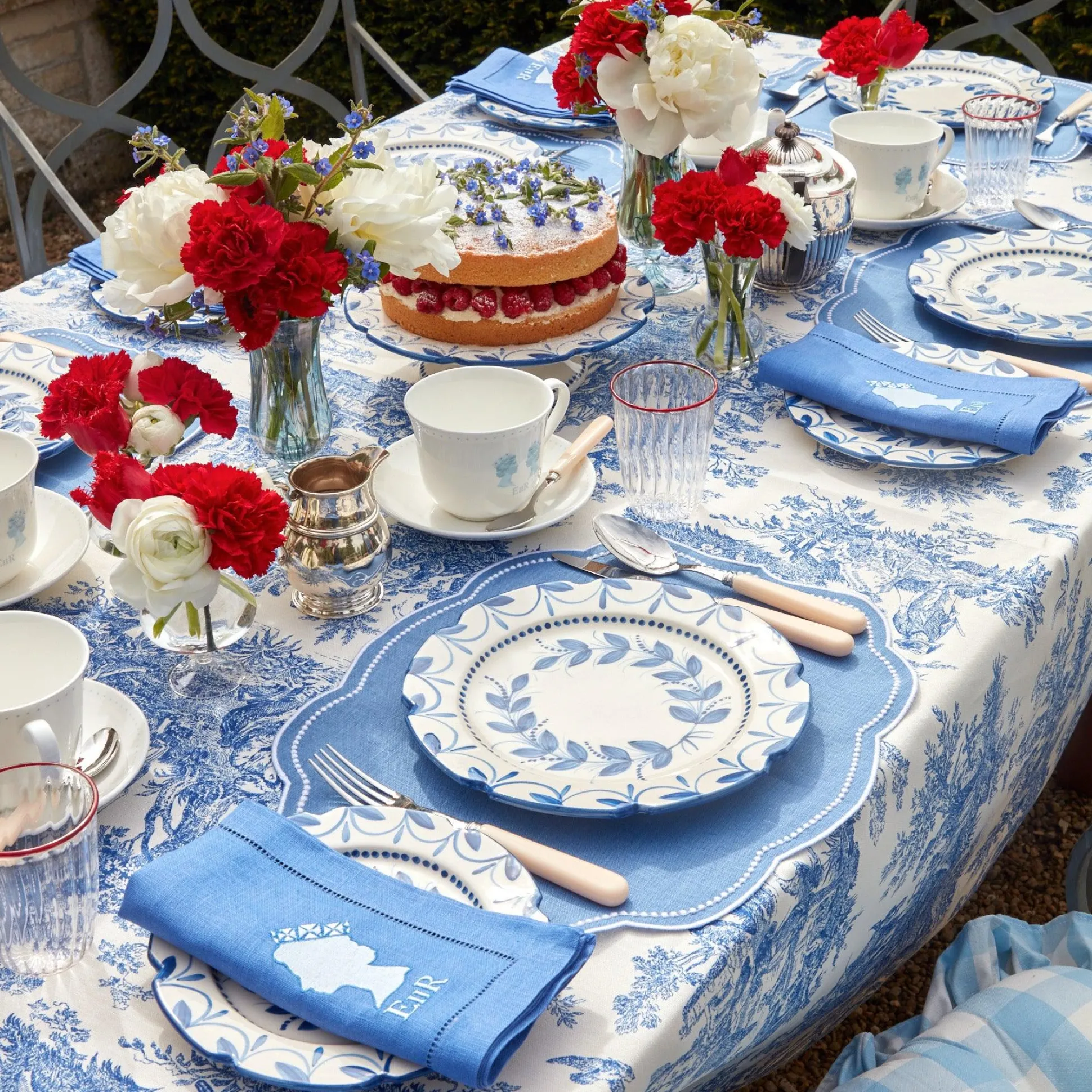 Jubilee Linen Napkins (Set Of 4)