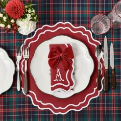 Katherine Berry Red Placemats (Set Of 4)