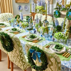 Large Blue Velvet Bow