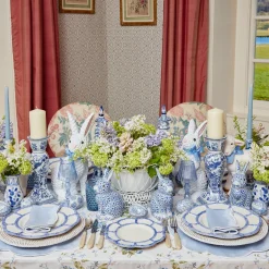 Large Chinoiserie Candle Holder