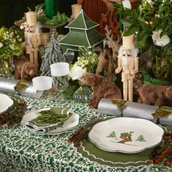 Large Mercury Pillar Candle Stand (Pair)