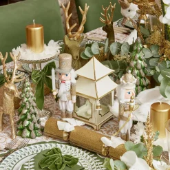 Large Mercury Pillar Candle Stand (Pair)