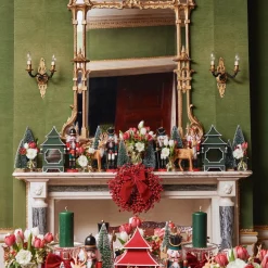 Large Ruby Red Velvet Bow