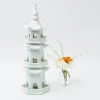 Large White Porcelain Pagoda