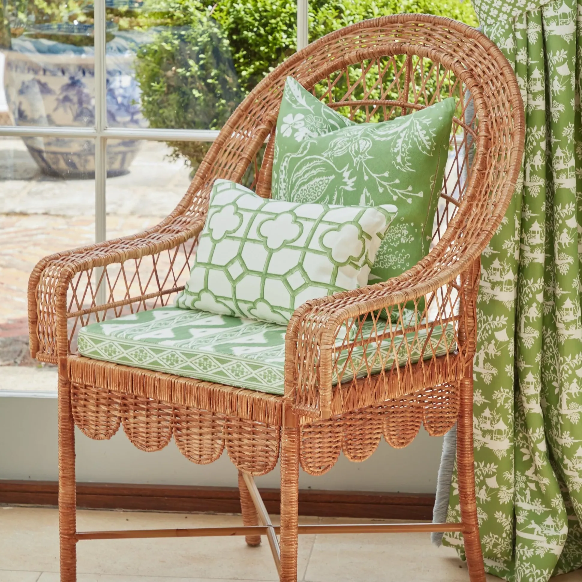 Lavinia Rattan Chair