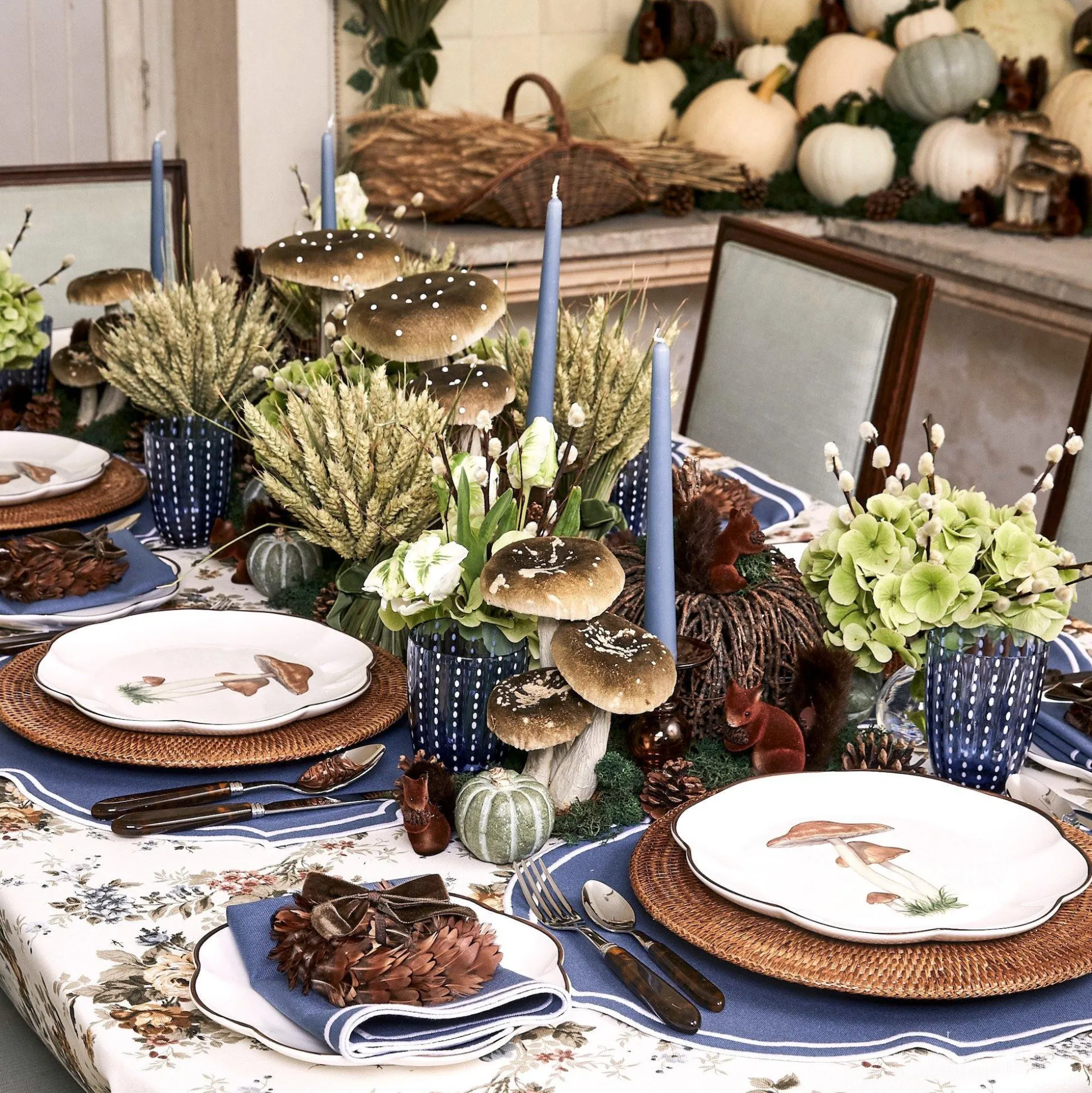 Liberty Blue Napkins (Set Of 4)