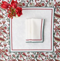 Liberty Candy Cane Napkins (Set Of 4)