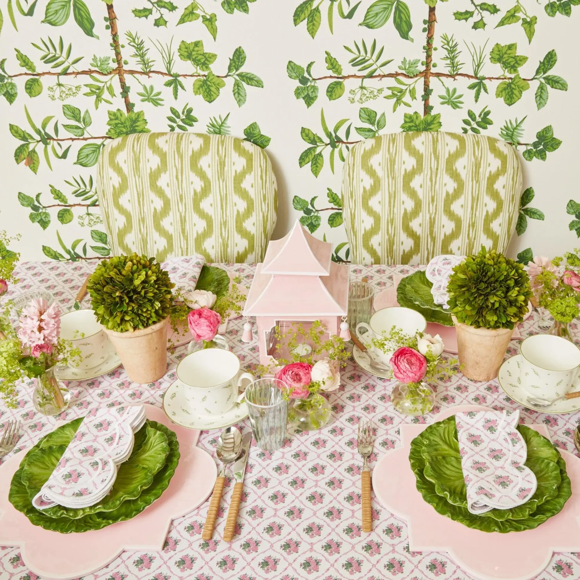 Light Brown Rattan Effect Cutlery (4Pcs)