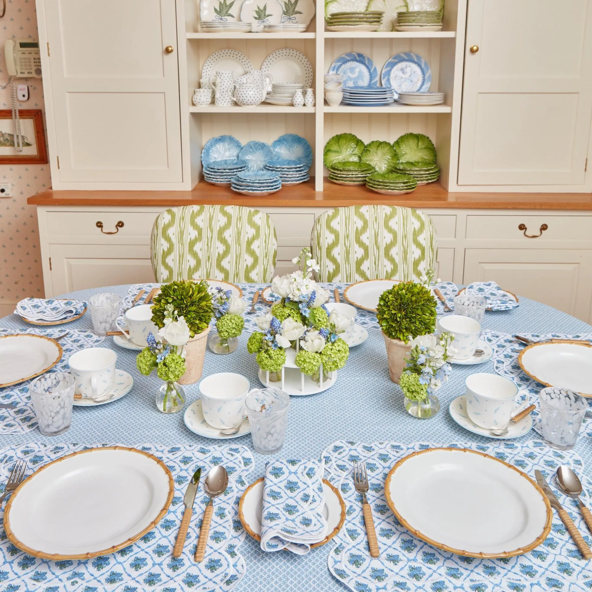 Light Brown Rattan Effect Cutlery (4Pcs)