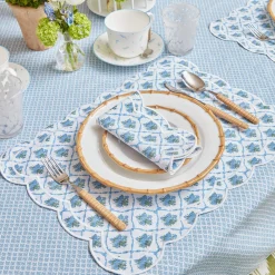 Light Brown Rattan Effect Cutlery (4Pcs)