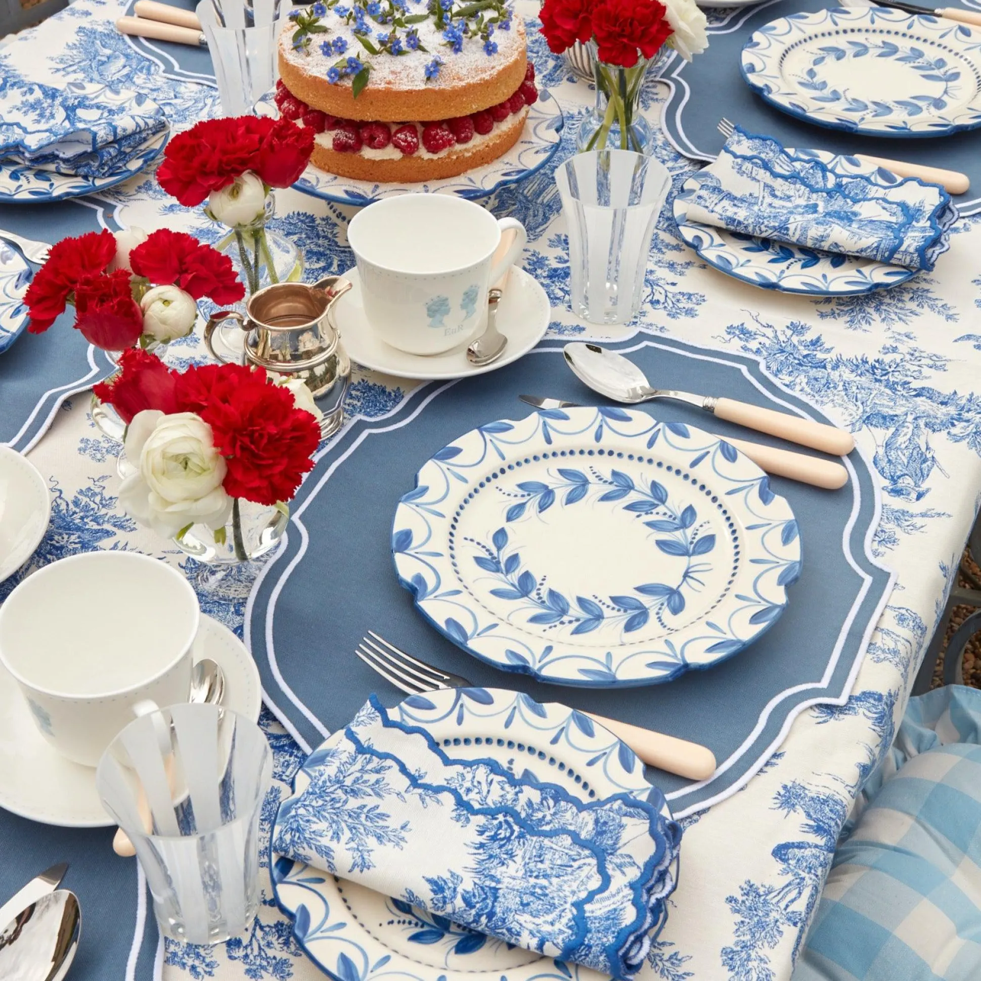 Lilibet Toile Napkins (Set Of 4)
