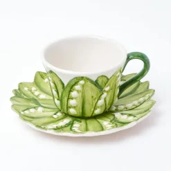 Lily Of The Valley Breakfast Cup & Saucer