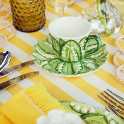 Lily Of The Valley Espresso Cup & Saucer