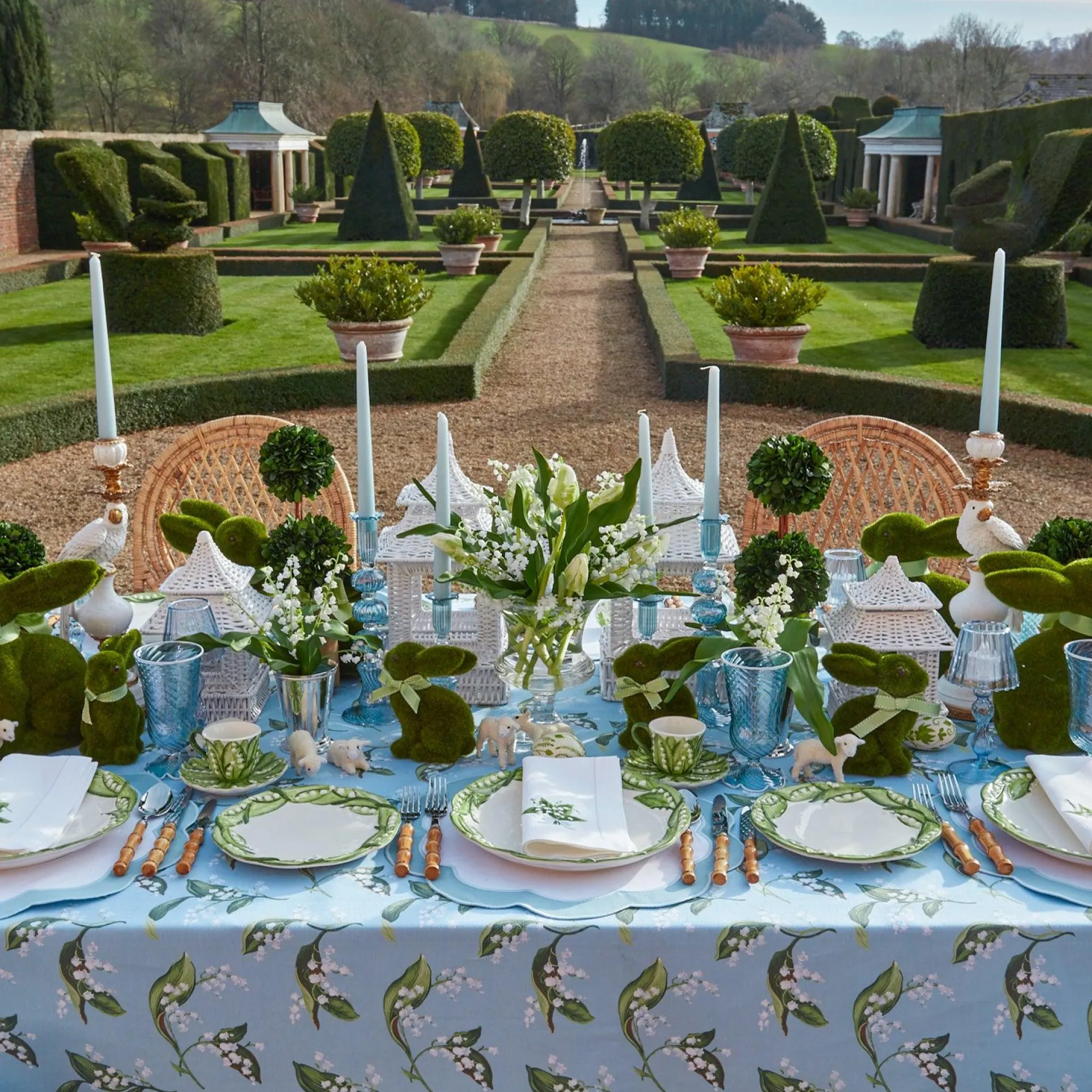 Lily Of The Valley Espresso Cup & Saucer