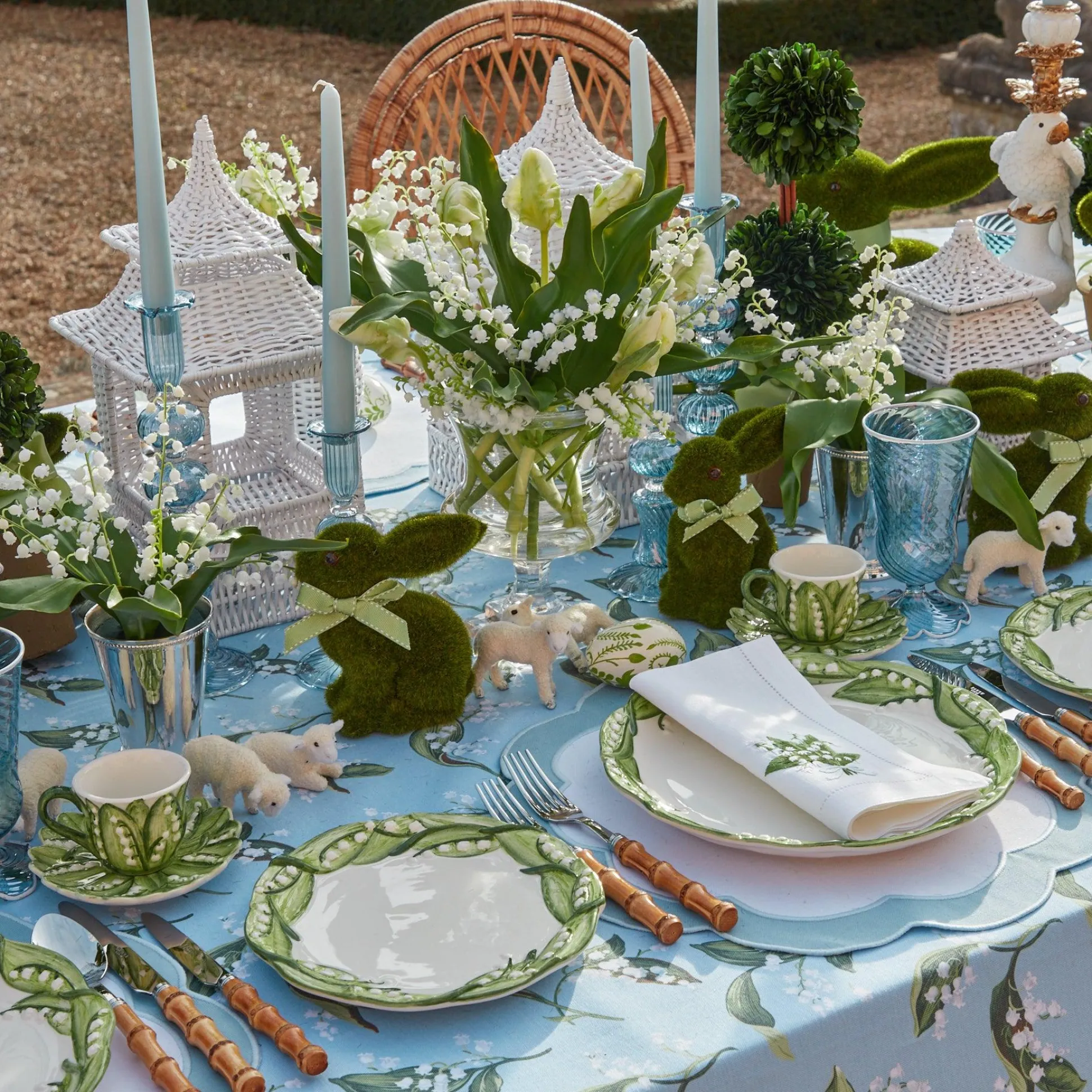 Lily Of The Valley Espresso Cup & Saucer