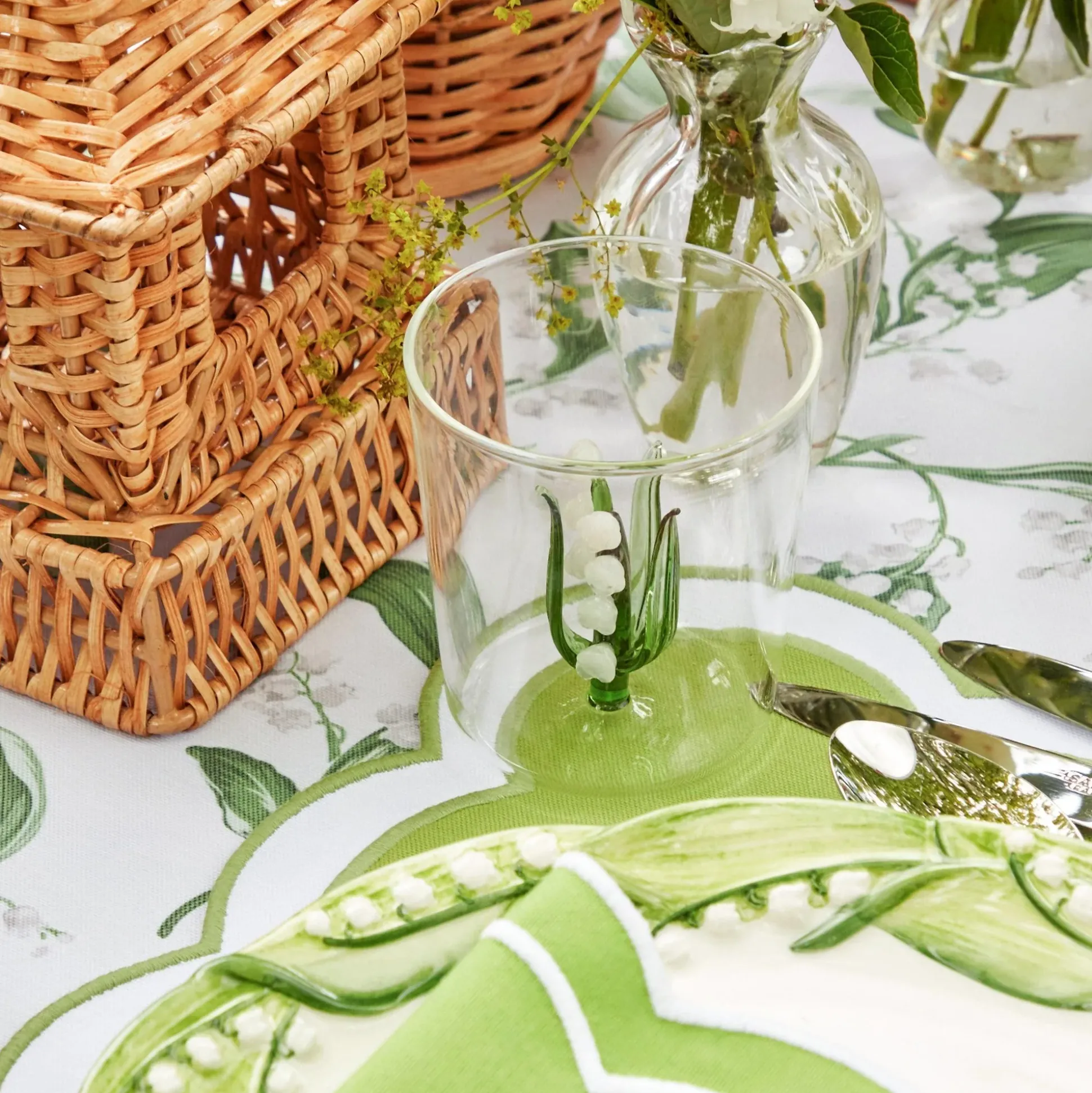 Lily Of The Valley Glasses (Set Of 4)