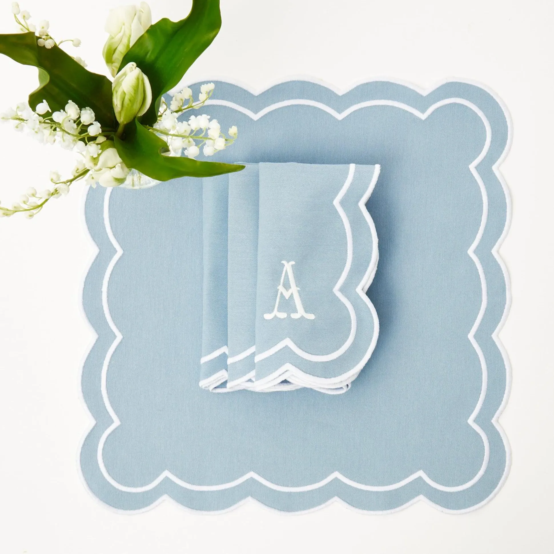 Lily Of The Valley Linen Set