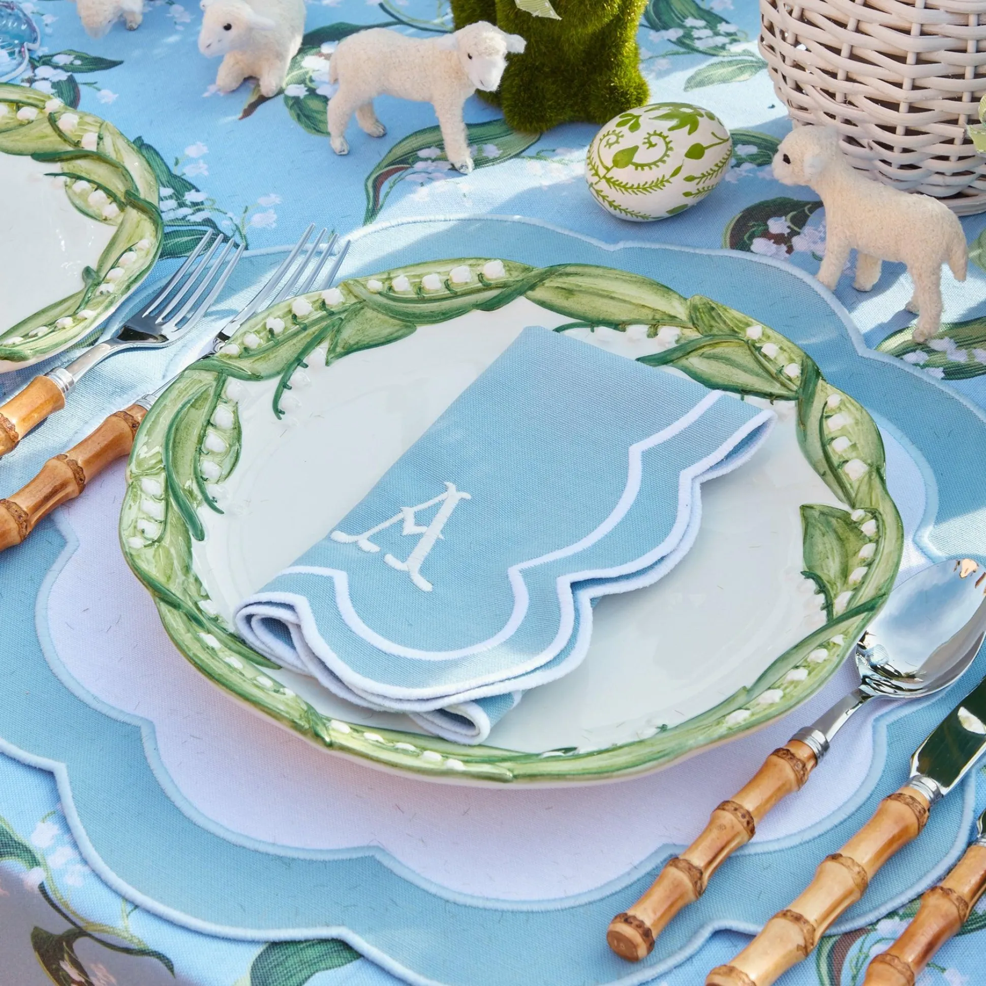 Lily Of The Valley Linen Set