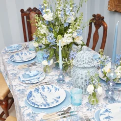 Madeline Azure Candle Holders (Pair)