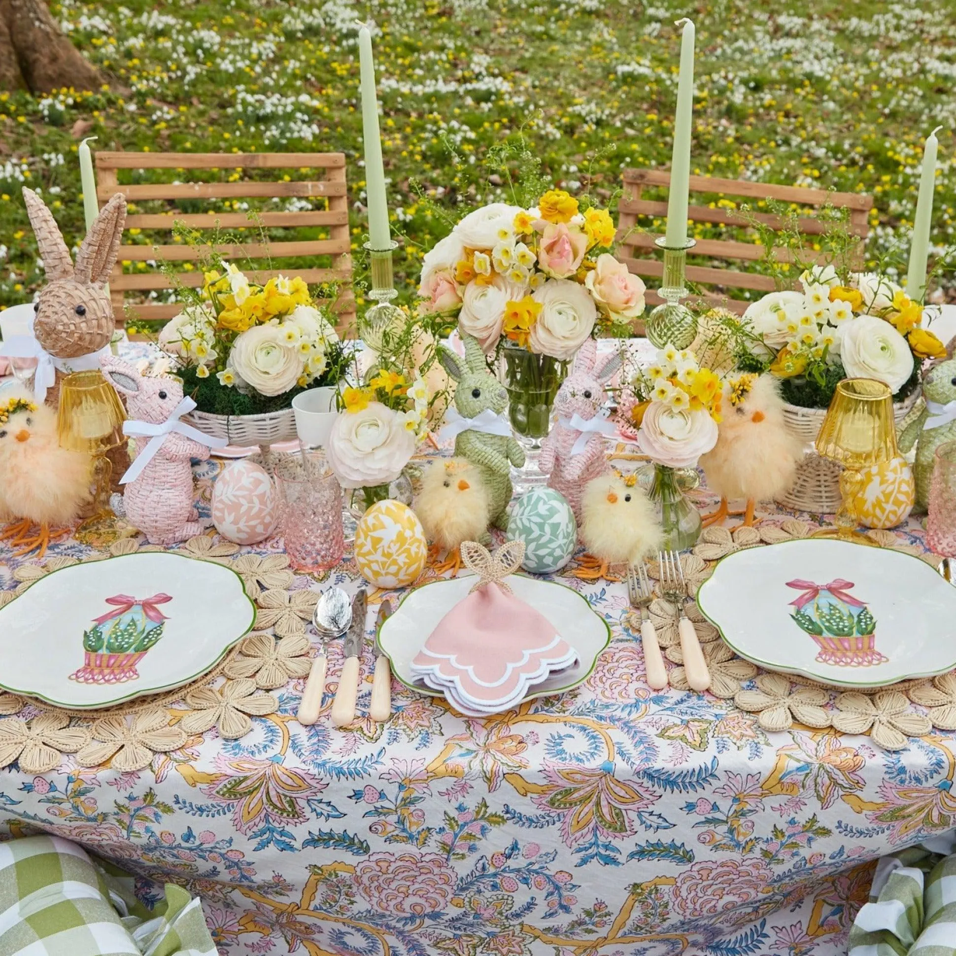 Mia Woven Rattan Placemats (Set Of 4)