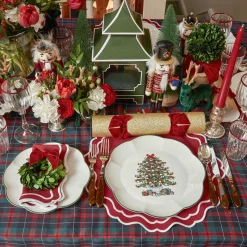 Mrs. Alice Christmas Tree Dinner Plate