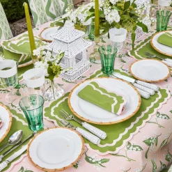 Nancy Bamboo Dinner & Starter Plates (Set Of 8)