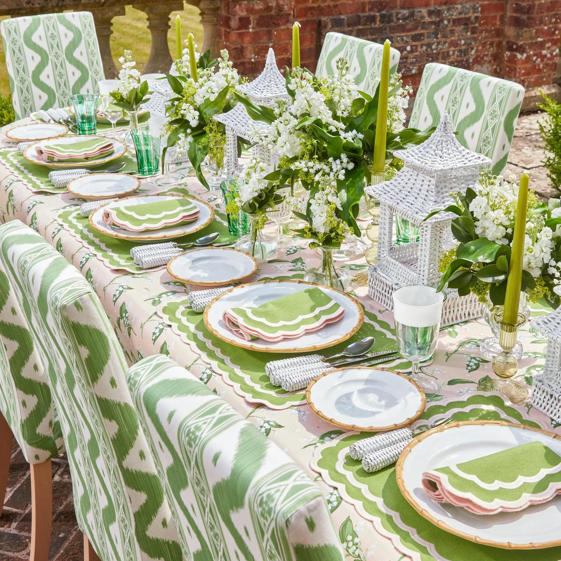 Nancy Bamboo Dinner Plate (Set Of 4)