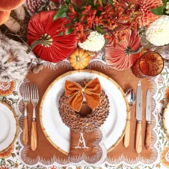 Nancy Bamboo Dinner Plate (Set Of 4)