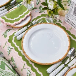 Nancy Bamboo Dinner Plate (Set Of 4)