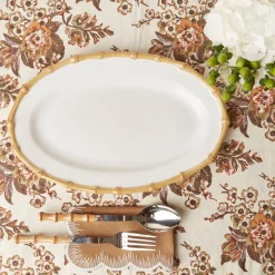 Nancy Bamboo Oval Platter