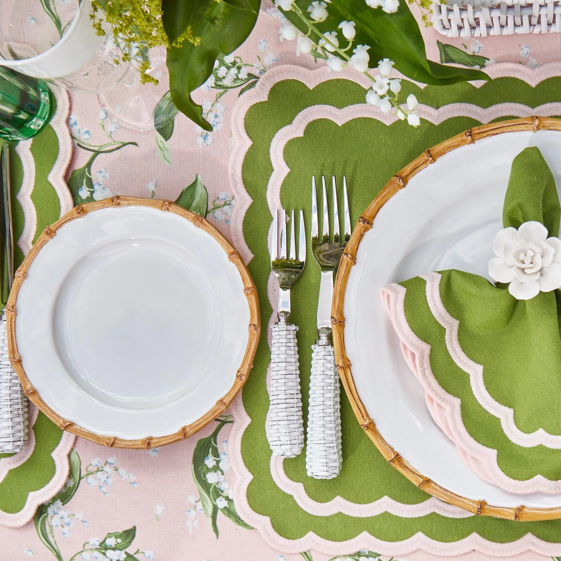 Nancy Bamboo Starter Plate (Set Of 4)