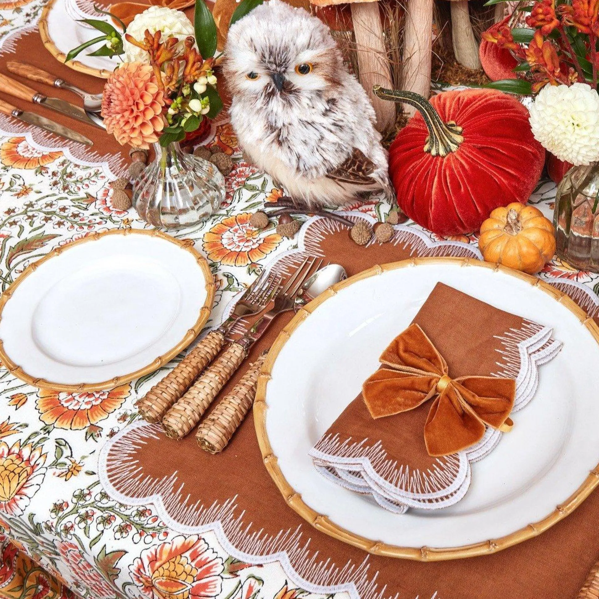 Nancy Bamboo Starter Plate (Set Of 4)