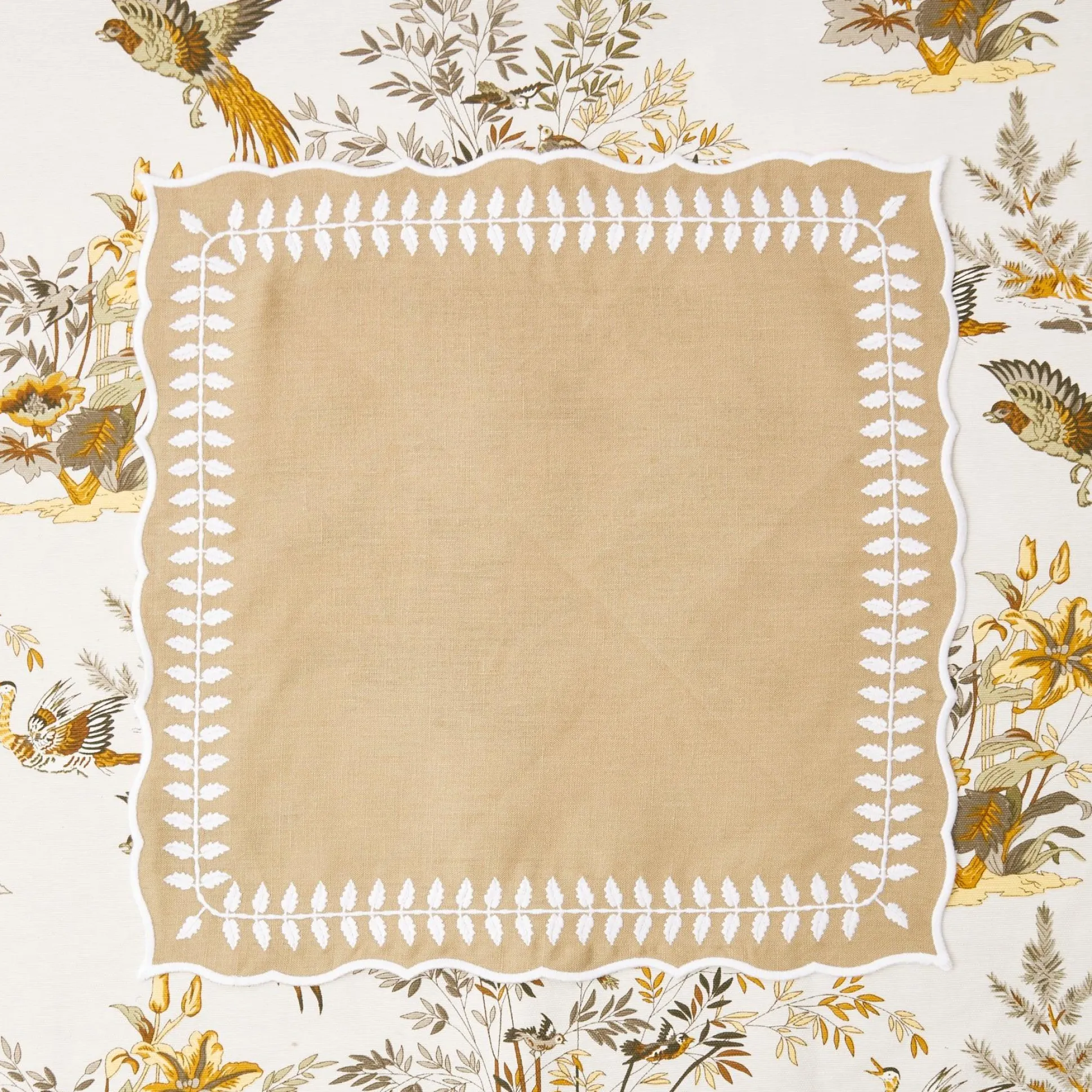 Natural Laurel Napkins (Set Of 4)