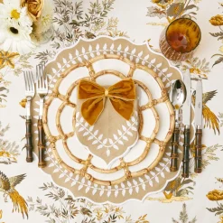 Natural Laurel Napkins (Set Of 4)