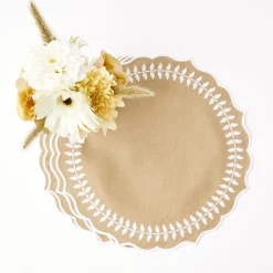 Natural Laurel Placemats (Set Of 4)