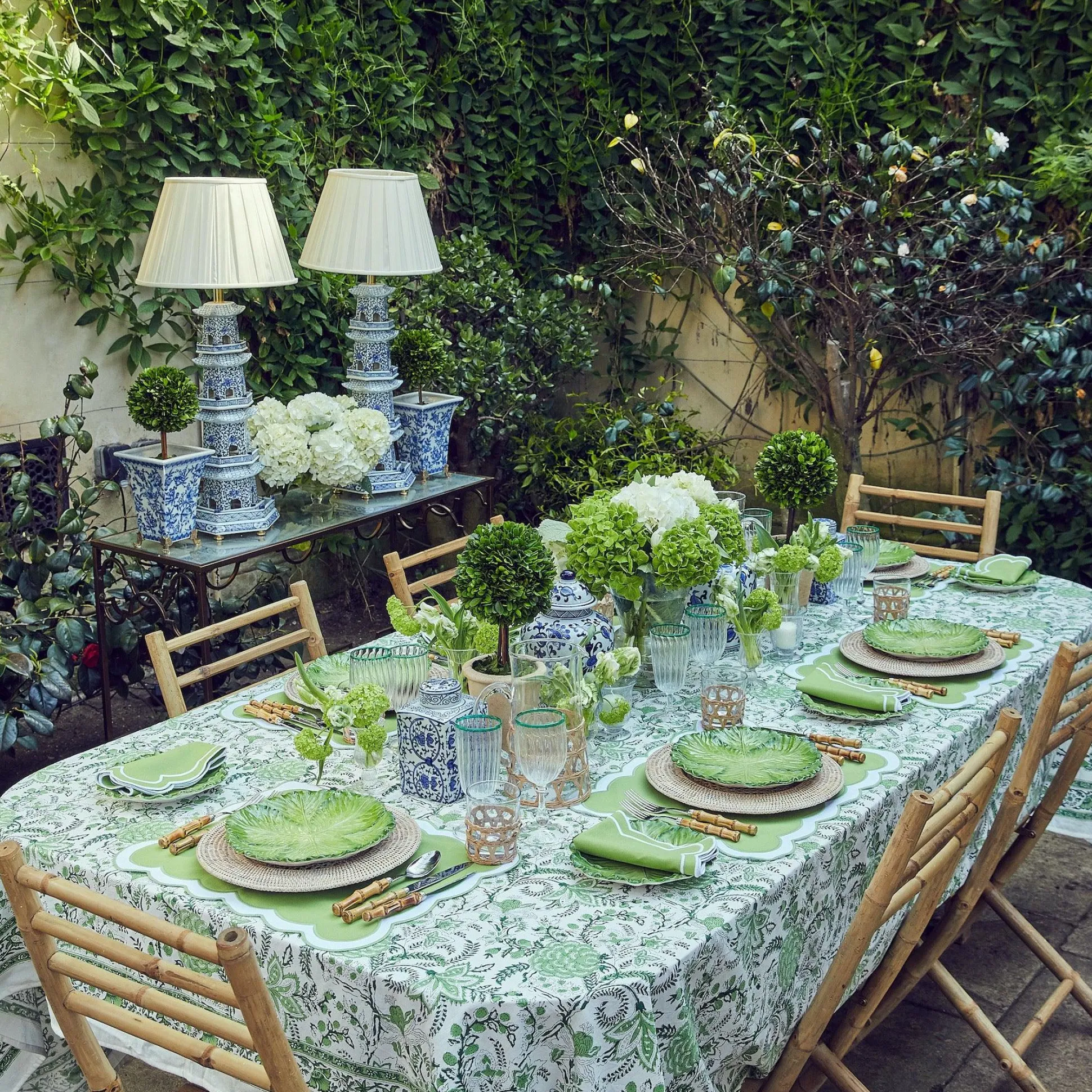 Natural Rattan Charger Plates (Set Of 4)