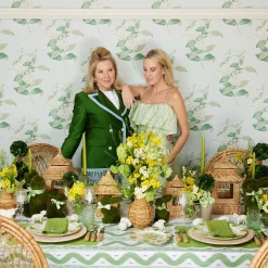 Natural Rattan Decoration Set