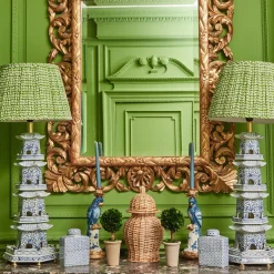 Natural Rattan Ginger Jar