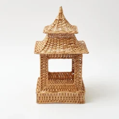 Natural Rattan Pagoda Lantern