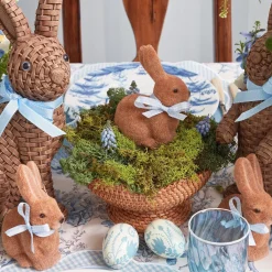 Natural Rattan Scalloped Bowl (Small)