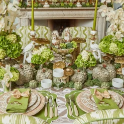 Oat Velvet Napkin Bows (Set Of 4)