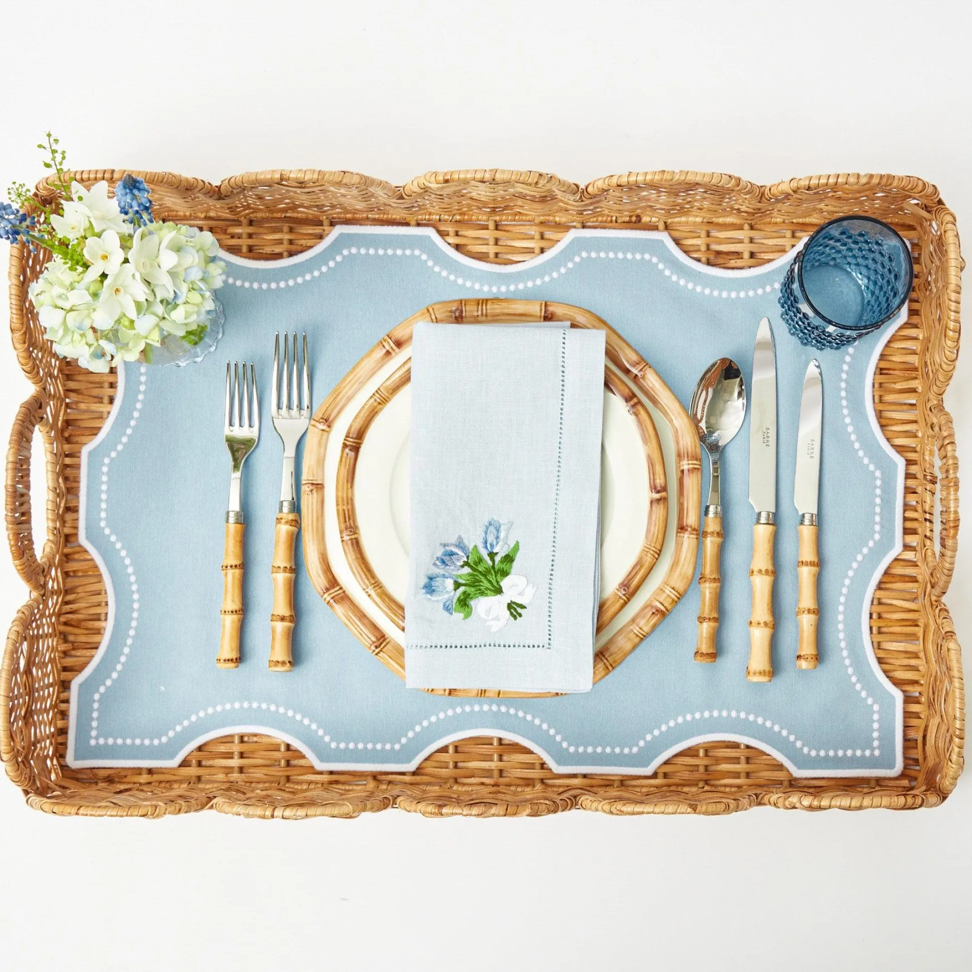 Octavia Blue Tray Liner
