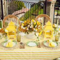 Olive Green Hobnail Glasses (Set Of 6)