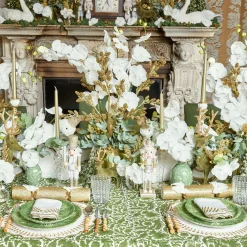 Olive Pheasant Tablecloth