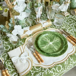 Olive Pheasant Tablecloth
