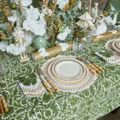 Olive Pheasant Tablecloth