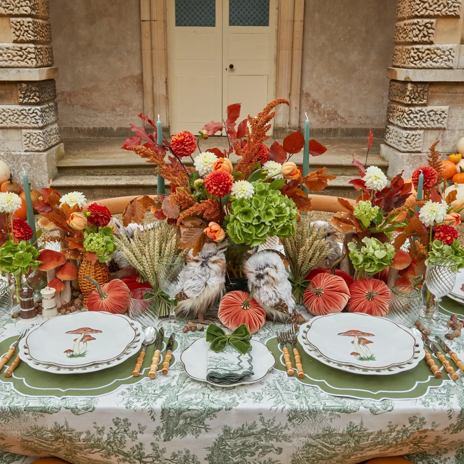 Olive Rim Swirl Water Glass (Set Of 4)