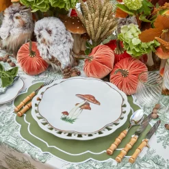 Olive Rim Swirl Water Glass (Set Of 4)